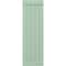 Ekena Millwork Americraft 5-Board Exterior Wood Joined Board-n-Batten Shutters w/ End Batten, ARW103BB518X74SGH, PR ARW103BB518X74SGH - alternate 2